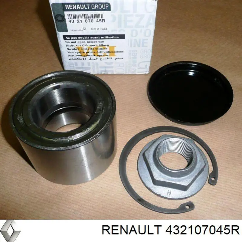 Do koszyka 432107045R Renault (RVI) Lożysko piasty tylnej