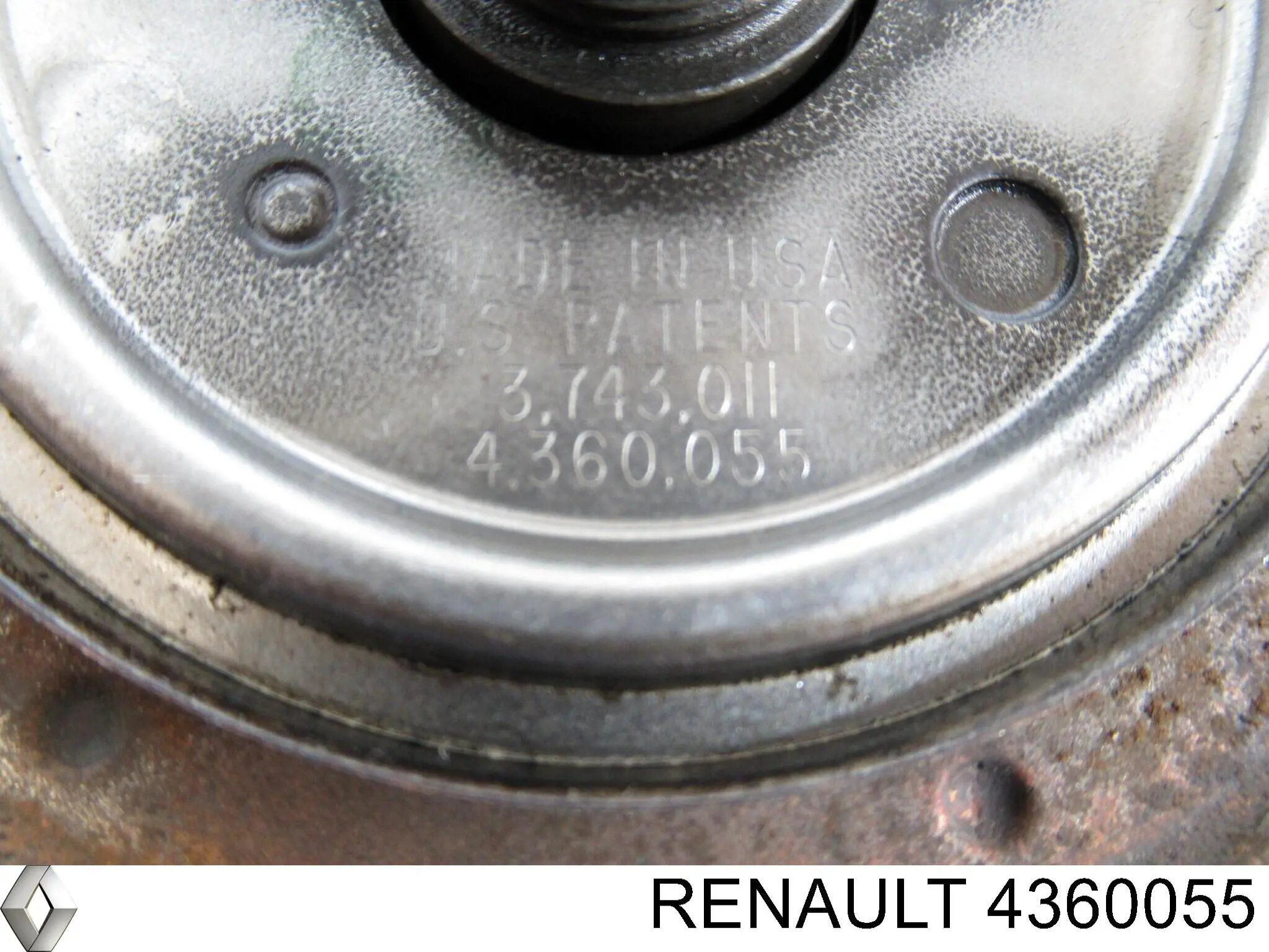 Do koszyka 4360055 Renault (RVI) Chłodnica oleju