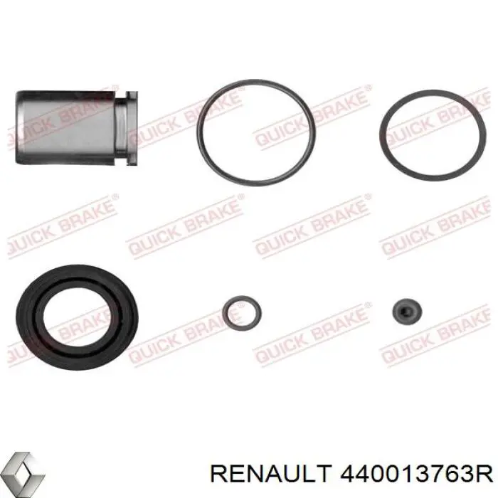 Zacisk hamulcowy tylny prawy Renault (RVI) 440013763R cena, od 147,42 USD