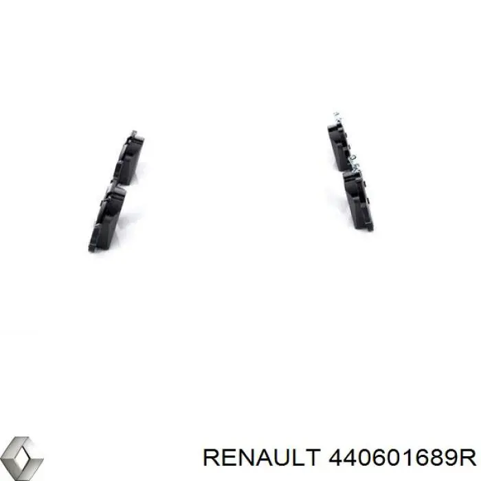 440601689R Renault (RVI) Okładziny (klocki) do hamulców tarczowych tylne