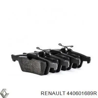 Do koszyka 440601689R Renault (RVI) Okładziny (klocki) do hamulców tarczowych tylne
