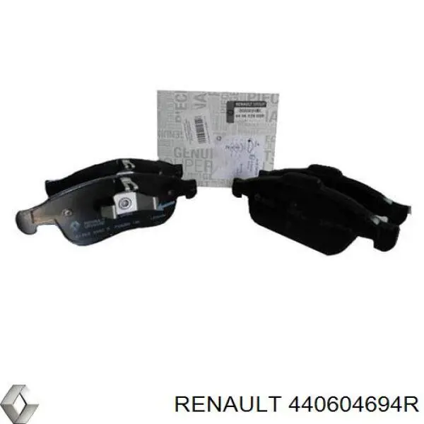 440604694R Renault (RVI) Okładziny (klocki) do hamulców tarczowych tylne