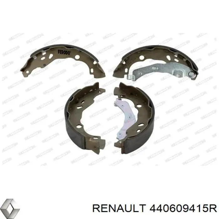 440609415R Renault (RVI) Klocki hamulcowe tylne bębnowe