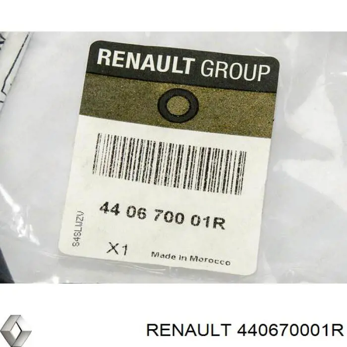 Do koszyka 440670001R Renault (RVI) Przewód czujnika zużycia klocków hamulcowych tylnych