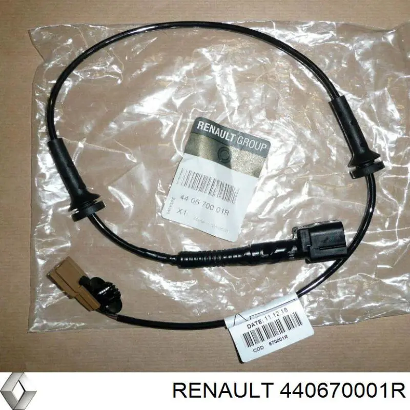 440670001R Renault (RVI) Przewód czujnika zużycia klocków hamulcowych tylnych