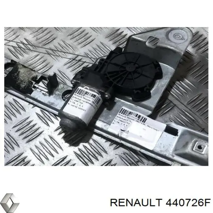Mechanizm podnoszenia szyby drzwi tylnych lewych Renault (RVI) 440726F cena, od 49,66 USD