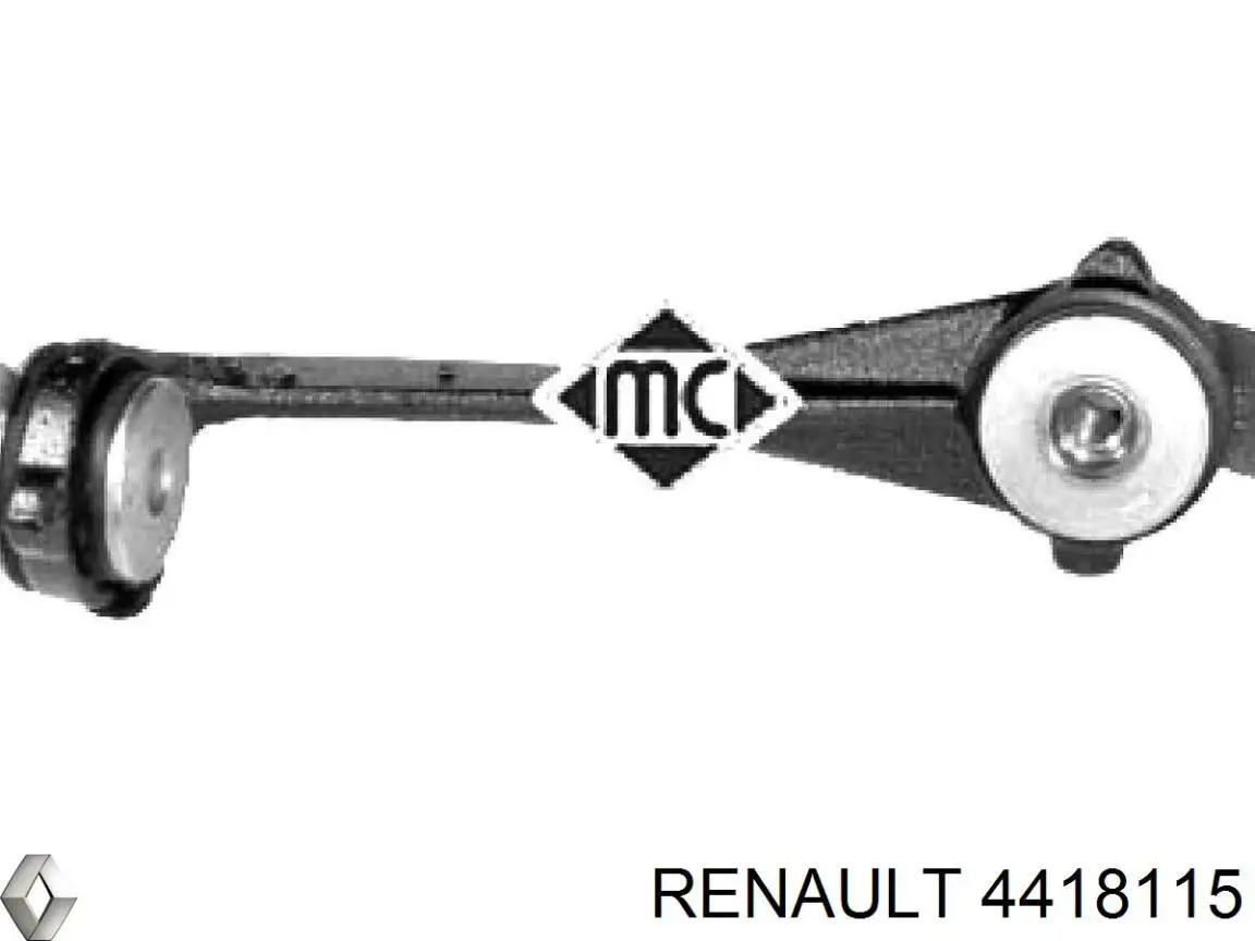 Do koszyka 4418115 Renault (RVI) Rozpórka wahacza tylnego przedniego prawa