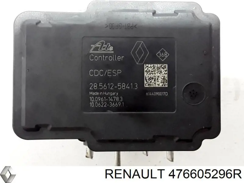 Sterownik ABS  hydrauliczny Renault (RVI) 476605296R
