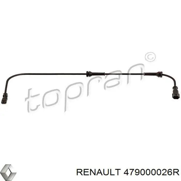 479000026R Renault (RVI) Czujnik ABS tylny lewy