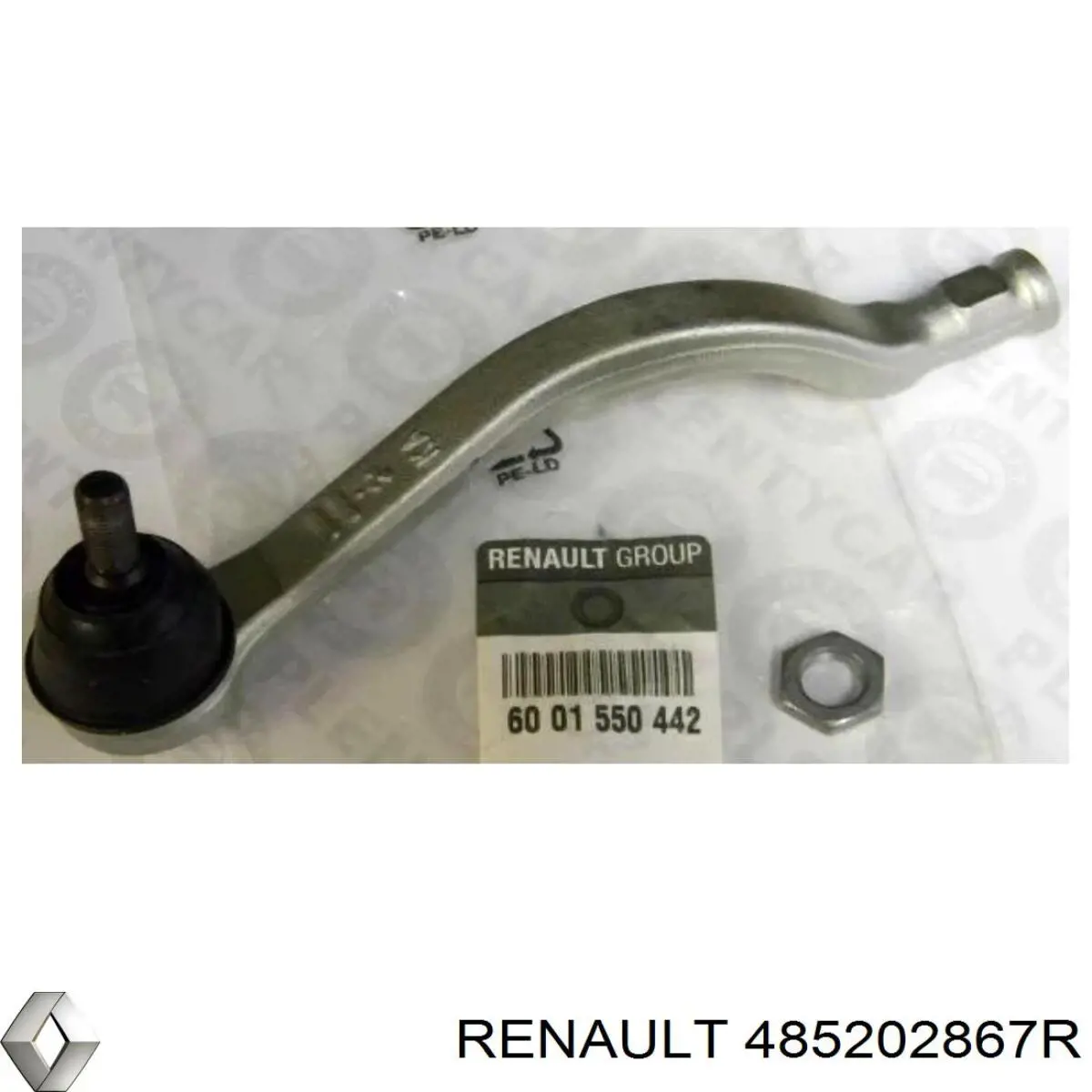 Do koszyka 485202867R Renault (RVI) Końcówka drążka kierowniczego zewnętrzna