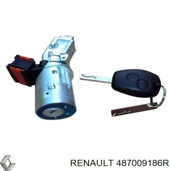 Do koszyka 487009186R Renault (RVI) Kostka stacyjki zapłonowej