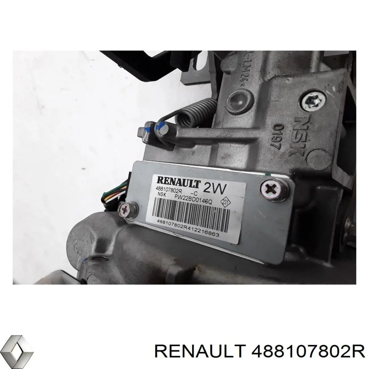 488107463R Renault (RVI) Kolumna (wał) kierownicza (kierownicy)