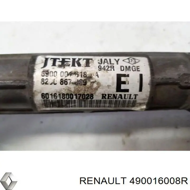 Listwa kierownicza (maglownica) Renault (RVI) 490016008R cena, od 158,34 USD
