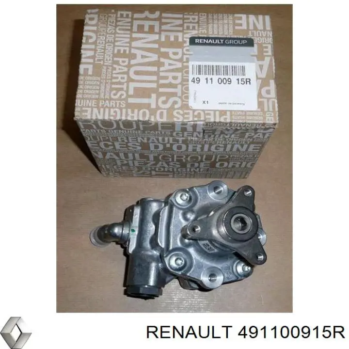 Pompa wspomagania hydraulicznego kierownicy Renault (RVI) 491100915R cena, od 68,00 USD
