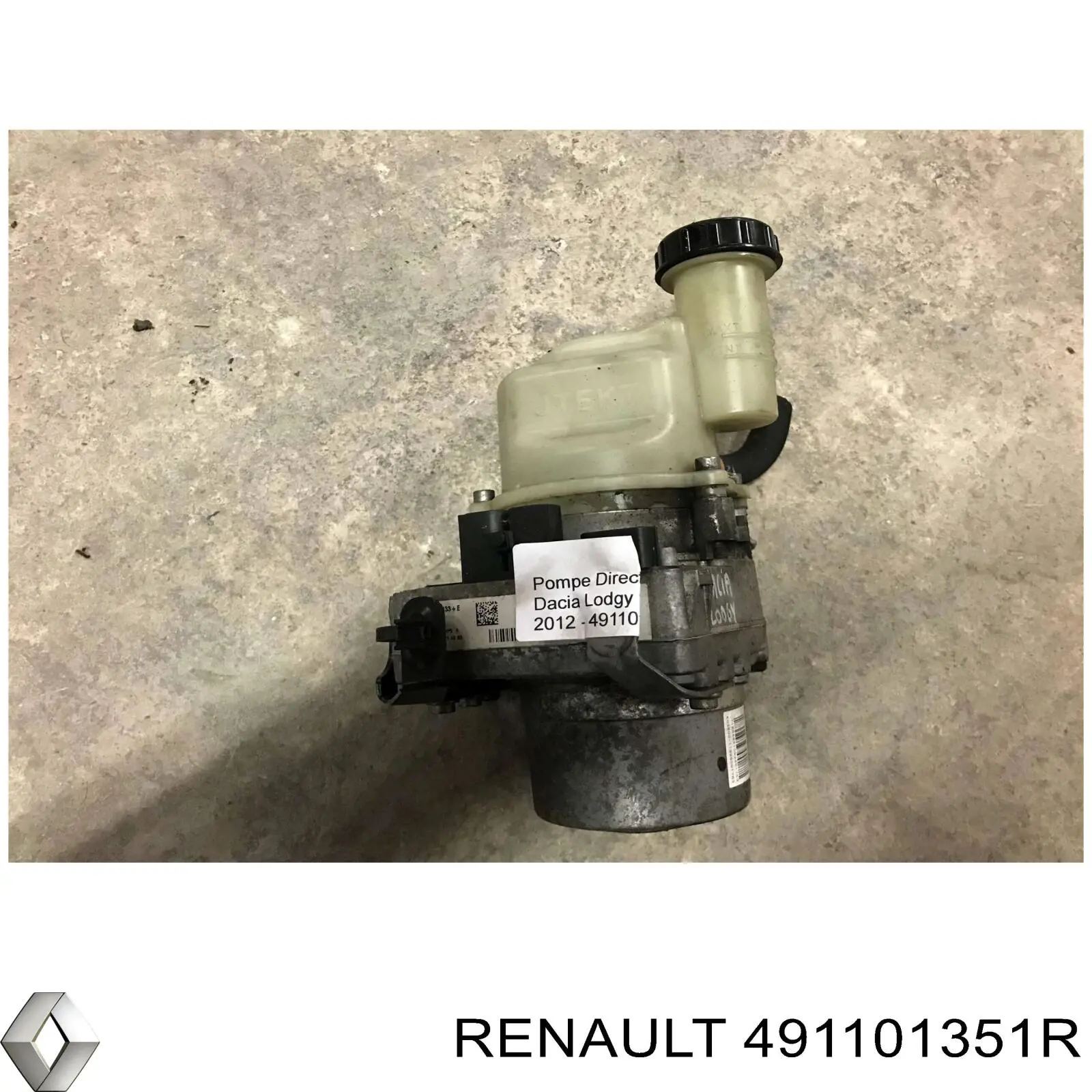 491101351R Renault (RVI) Pompa wspomagania hydraulicznego kierownicy