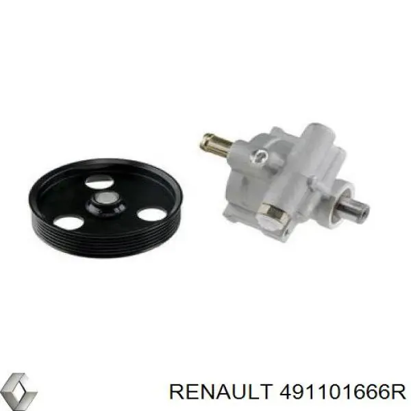 Do koszyka 491101666R Renault (RVI) Pompa wspomagania hydraulicznego kierownicy