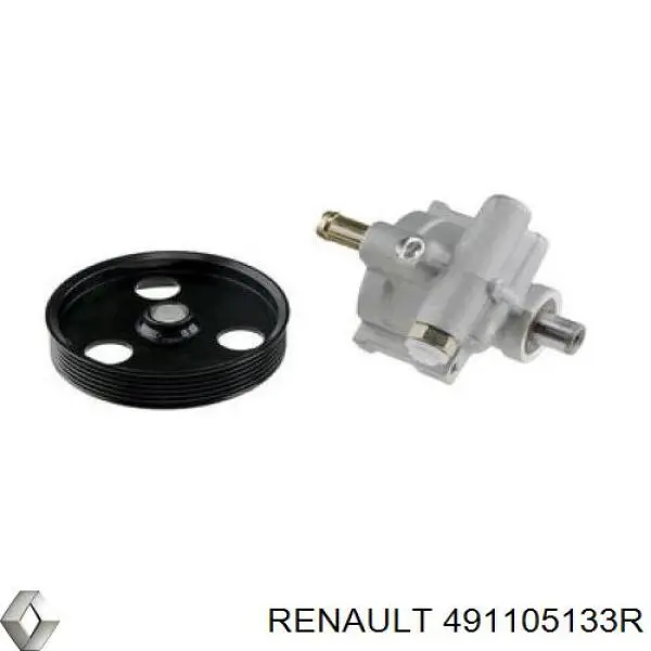 Pompa wspomagania hydraulicznego kierownicy Renault (RVI) 491105133R cena, od 51,83 USD