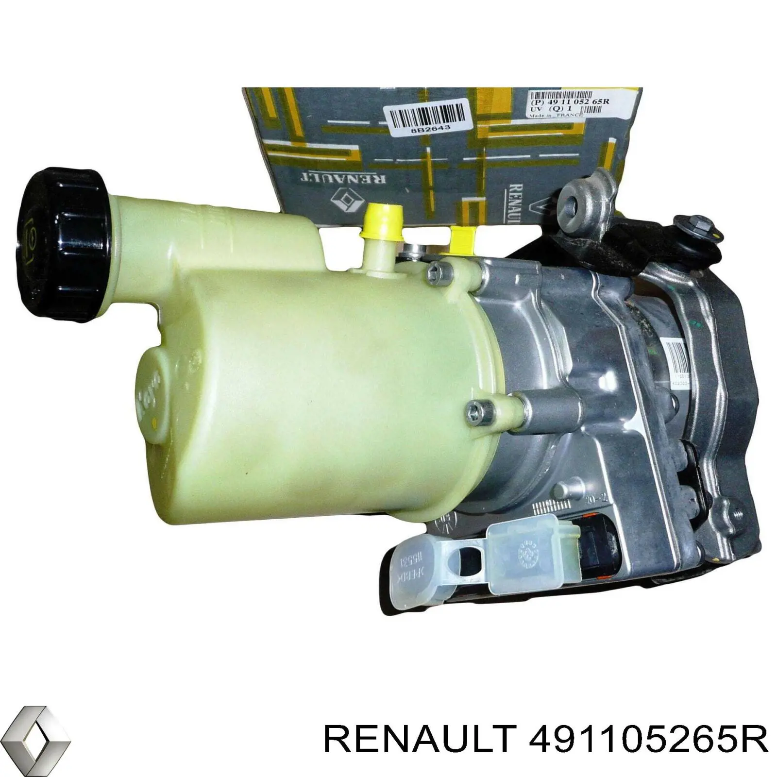 Do koszyka 491105265R Renault (RVI) Pompa wspomagania hydraulicznego kierownicy