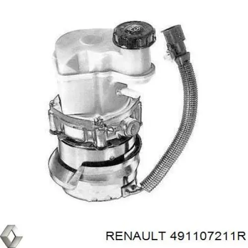 491107211R Renault (RVI) Pompa wspomagania hydraulicznego kierownicy