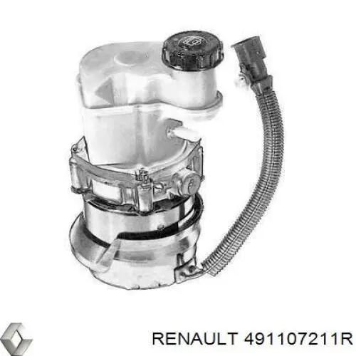 Pompa wspomagania hydraulicznego kierownicy Renault (RVI) 491107211R cena, od 166,92 USD