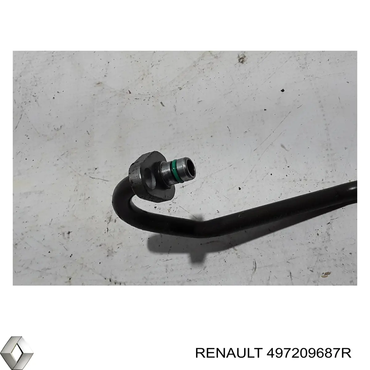 Przewód hydraulicznego układu wspomagania wysokiego ciśnienia, od pompy do maglownicy (mechanizmu) do Renault Trafic III 