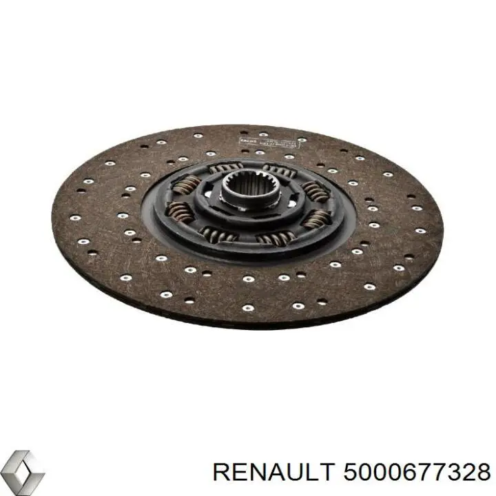 Tarcza sprzęgła 5000677328 Renault (RVI)