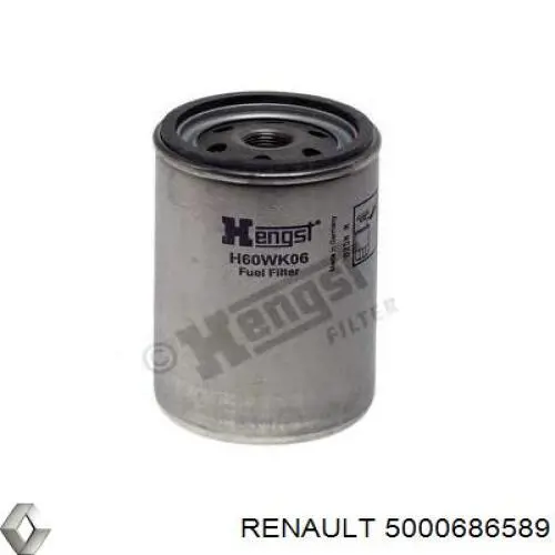 Do koszyka 5000686589 Renault (RVI) Filtr paliwa