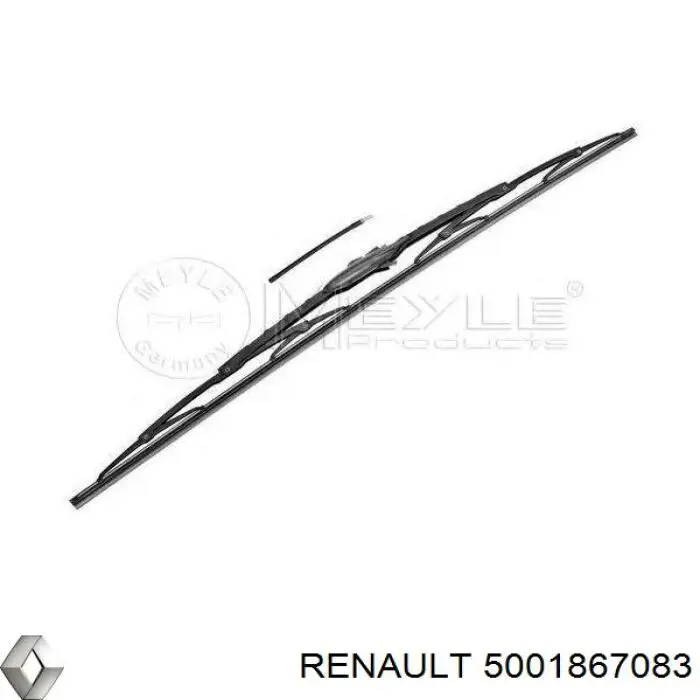 Pióro wycieraczki szyby przedniej, zestaw (2 szt.) Renault (RVI) 5001867083 cena, od 46,13 USD