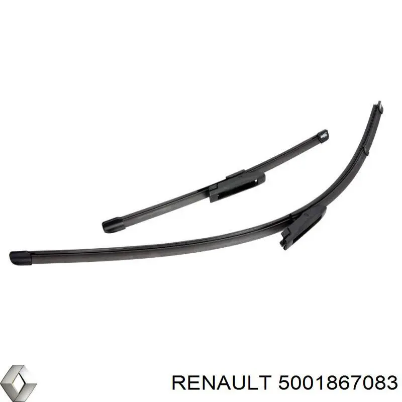 Do koszyka 5001867083 Renault (RVI) Pióro wycieraczki szyby przedniej, zestaw (2 szt.)