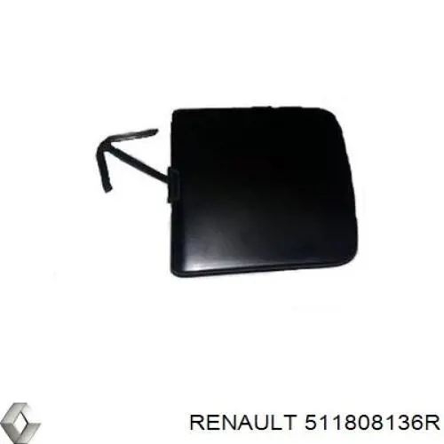 511808136R Renault (RVI) Zaślepka haku holowniczego zderzaka przednia