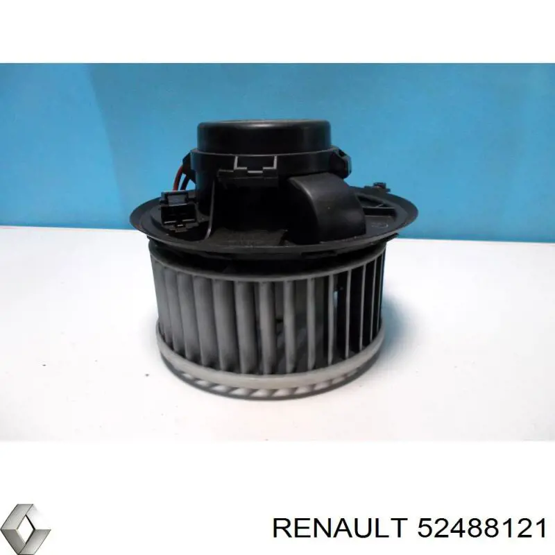 Do koszyka 52488121 Renault (RVI) Silniczek wentylatora nagrzewnicy (ogrzewacza wnętrza)