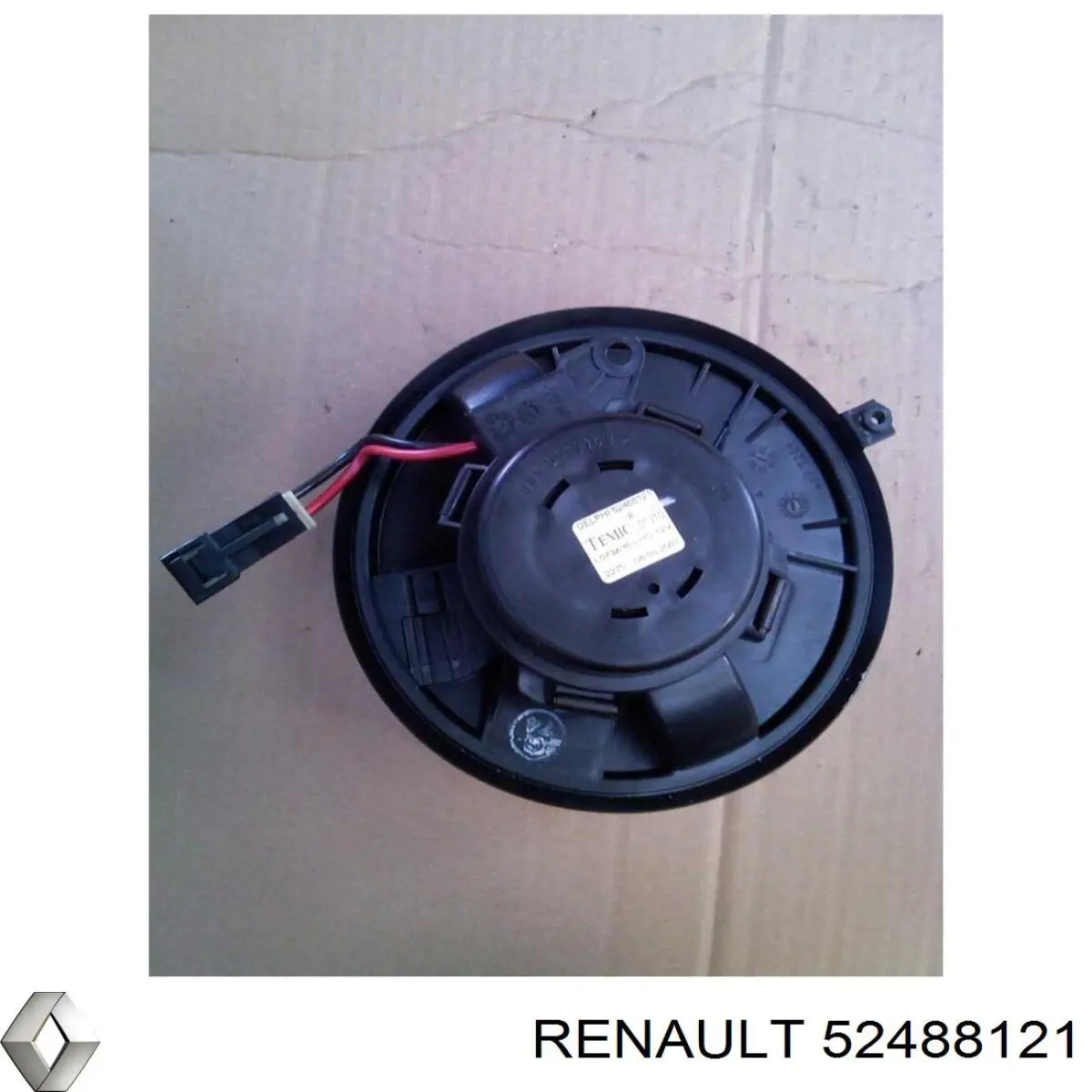 Silniczek wentylatora nagrzewnicy (ogrzewacza wnętrza) Renault (RVI) 52488121 cena, od 73,21 USD