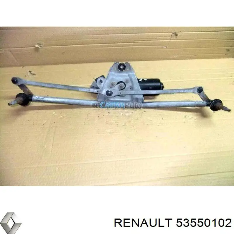 Do koszyka 53550102 Renault (RVI) Silniczek wycieraczki szyby przedniej