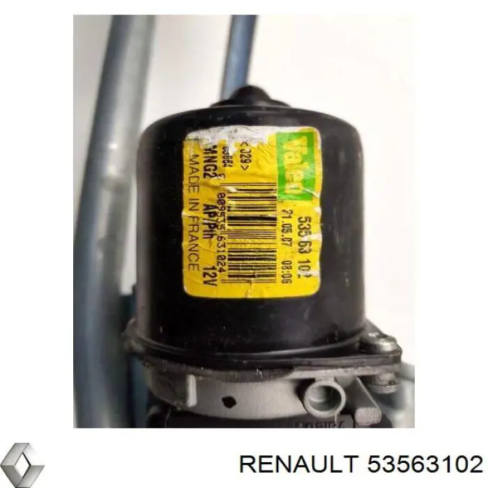 Silniczek wycieraczki szyby przedniej Renault (RVI) 53563102 cena, od 69,81 USD