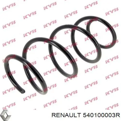 Do koszyka 540100003R Renault (RVI) Sprężyna przednia