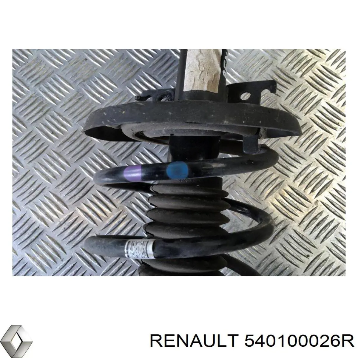 Do koszyka 540100026R Renault (RVI) Sprężyna przednia