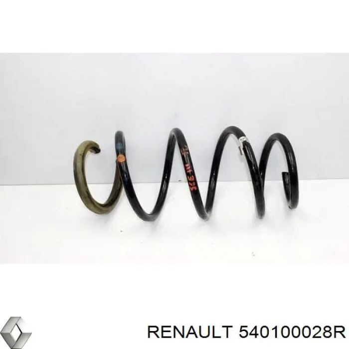 Do koszyka 540100028R Renault (RVI) Sprężyna przednia