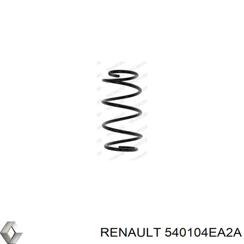 Sprężyna przednia Nissan/Infiniti 540104EA1A cena, od 54,81 USD