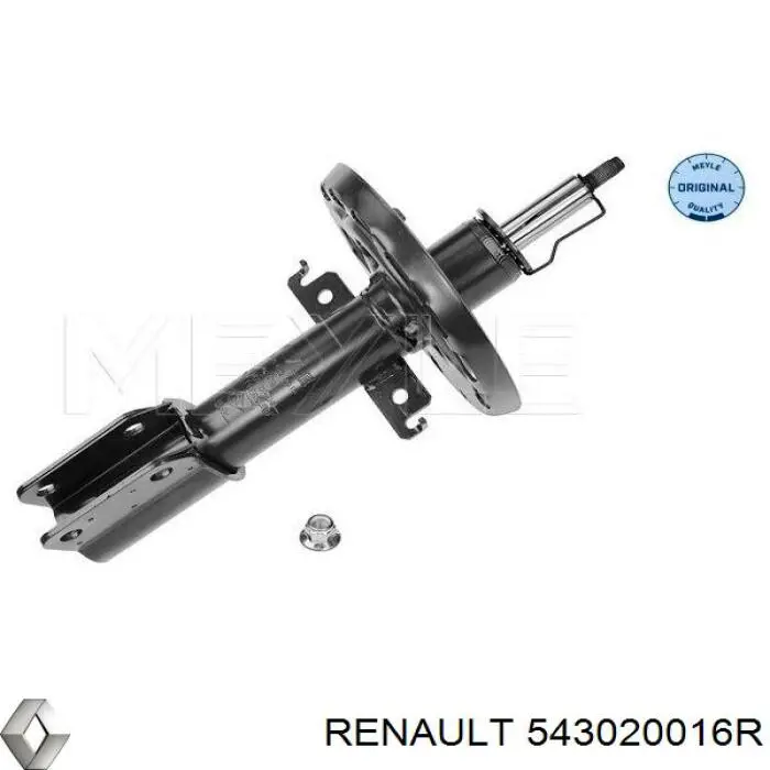 543020016R Renault (RVI) Amortyzator przedni