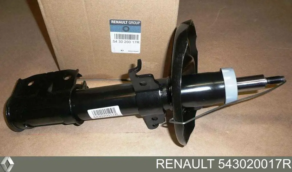 Do koszyka 543020017R Renault (RVI) Amortyzator przedni