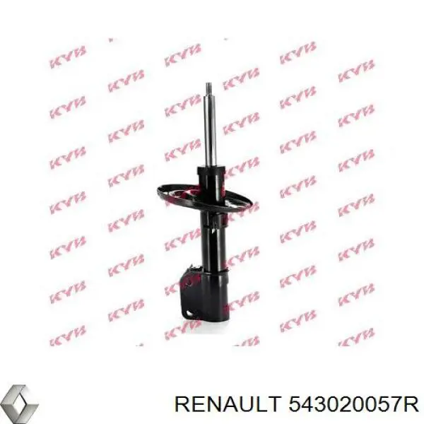 Do koszyka 543020057R Renault (RVI) Amortyzator przedni