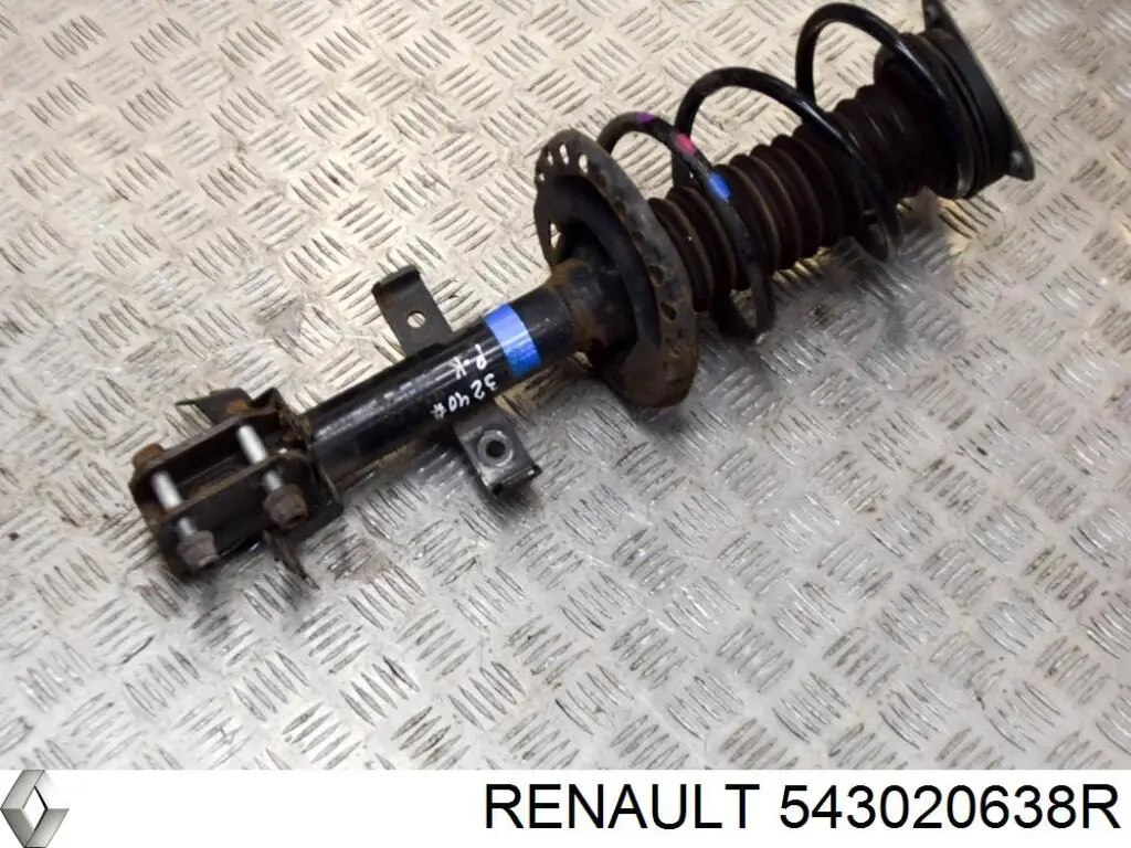 Do koszyka 543020638R Renault (RVI) Amortyzator przedni