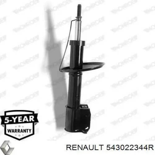 Amortyzator przedni Renault (RVI) 543022344R cena, od 48,29 USD