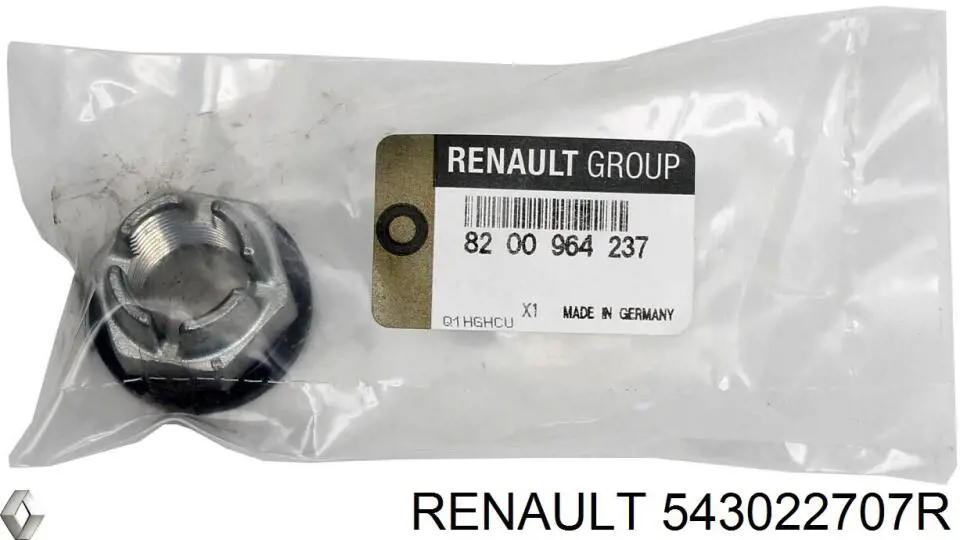 Do koszyka 543022707R Renault (RVI) Amortyzator przedni
