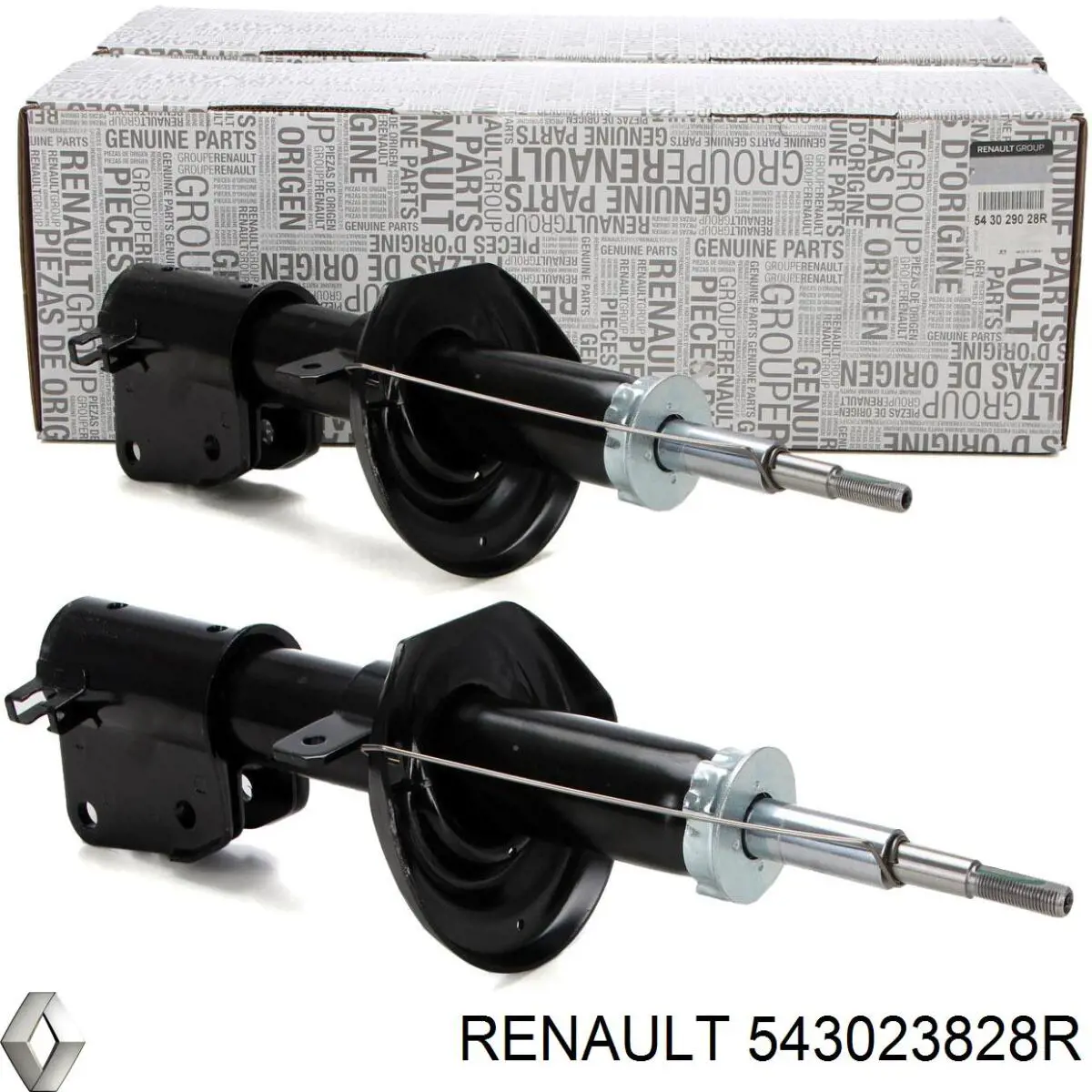 543023828R Renault (RVI) Amortyzator przedni