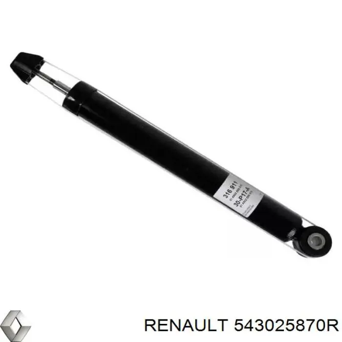 Amortyzator przedni Renault (RVI) 543025870R cena, od 56,51 USD