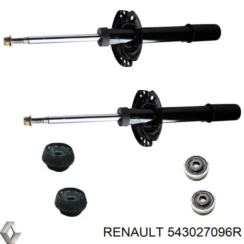 Amortyzator przedni Renault (RVI) 543027096R cena, od 53,92 USD