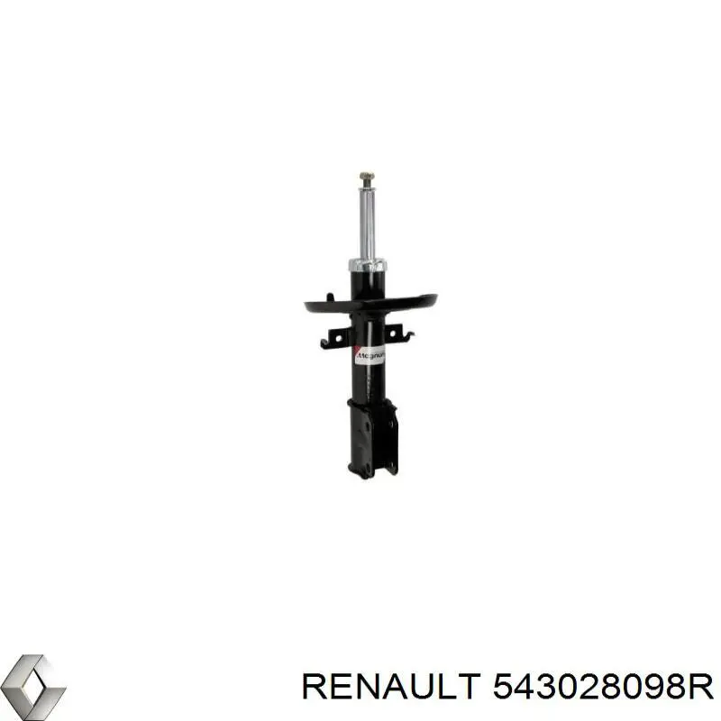 543028098R Renault (RVI) Amortyzator przedni