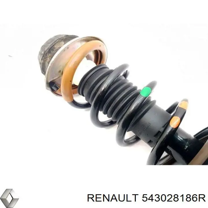 543028186R Renault (RVI) Amortyzator przedni