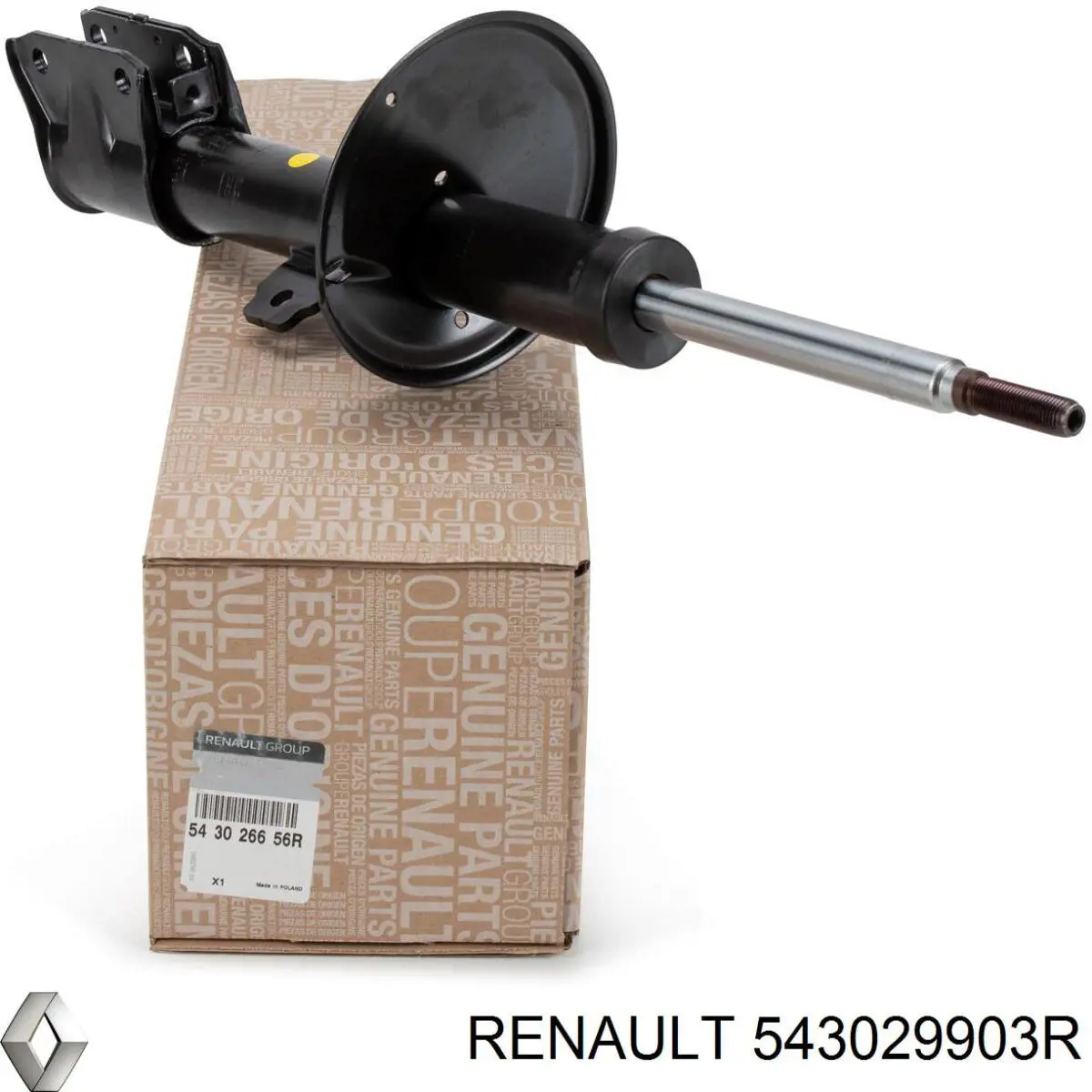 543029903R Renault (RVI) Amortyzator przedni